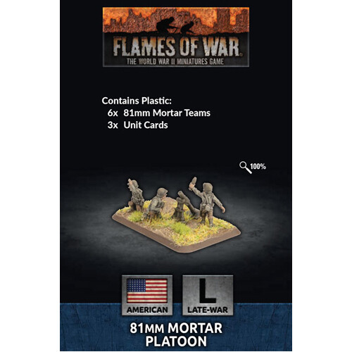 

Фигурки Flames Of War: 81Mm Mortar Platoon (Plastic)