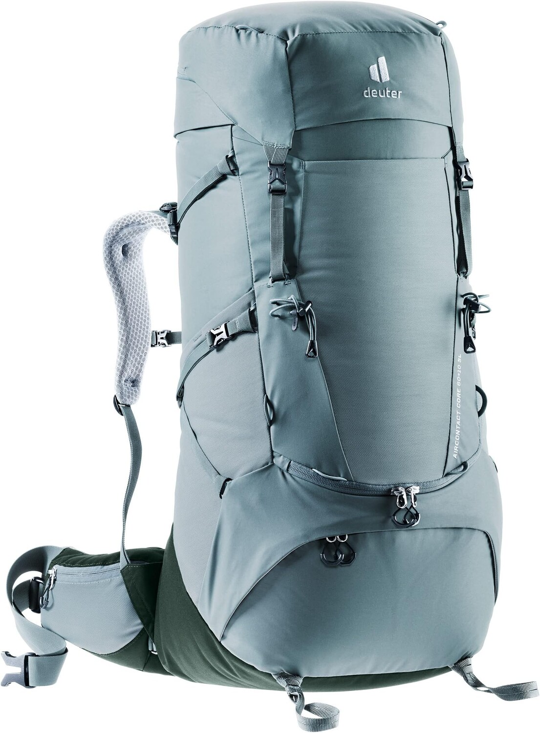 

Рюкзак Aircontact Core 60+10 SL Deuter, цвет Shale/Ivy