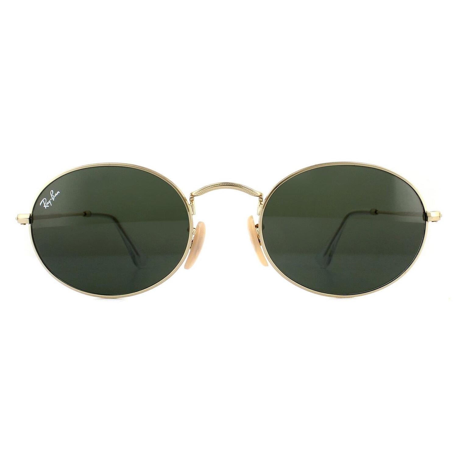 

Круглые золотисто-зеленые солнцезащитные очки Ray-Ban, золото
