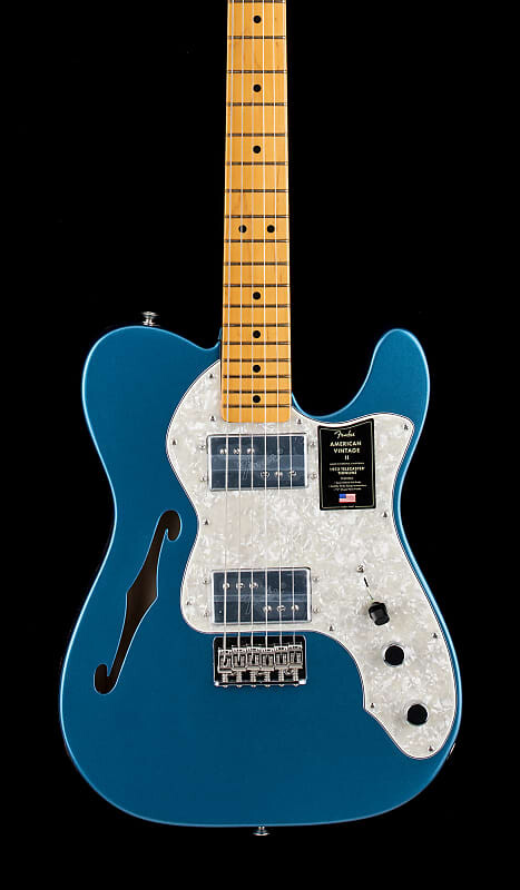 

Электрогитара Fender American Vintage II 1972 Telecaster Thinline - Lake Placid Blue #10577