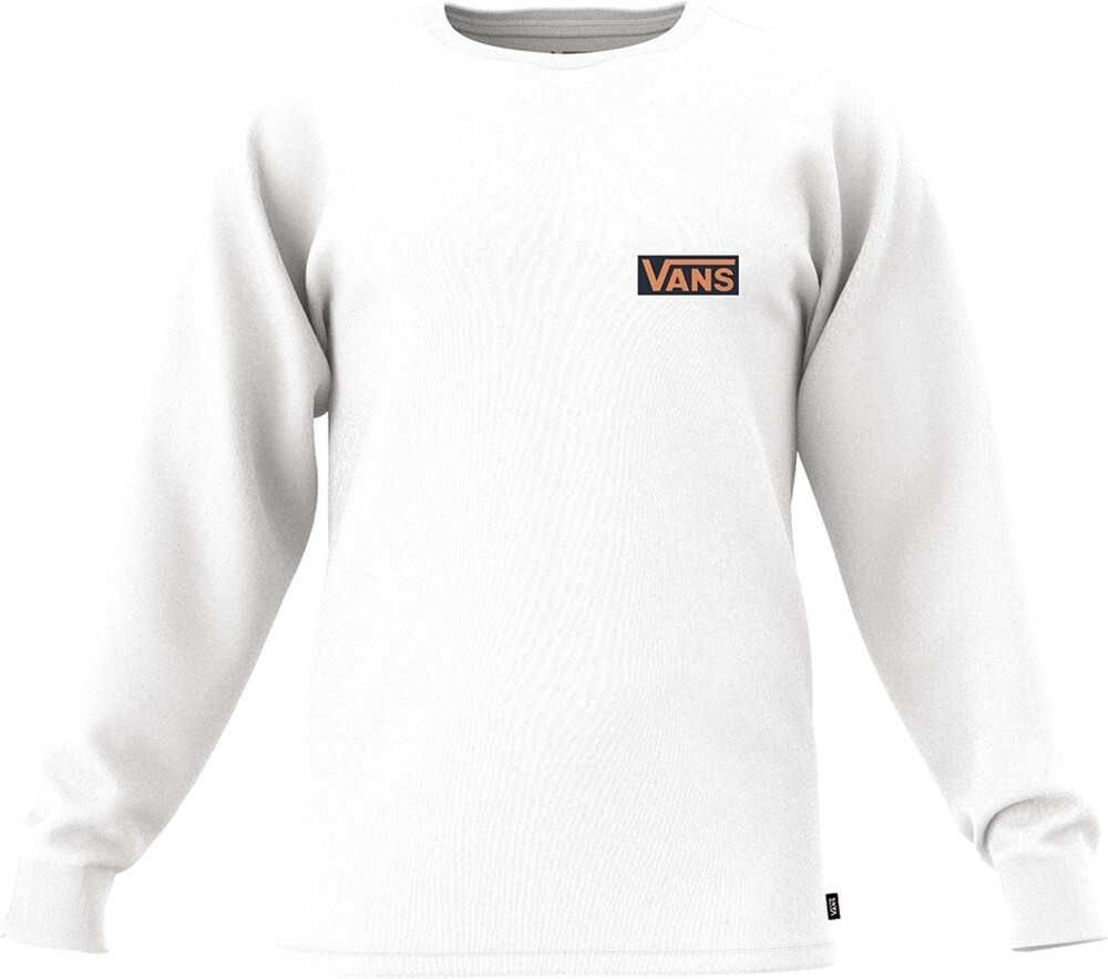 

Футболка Vans Off The Wall Ii Logo Ls, белый