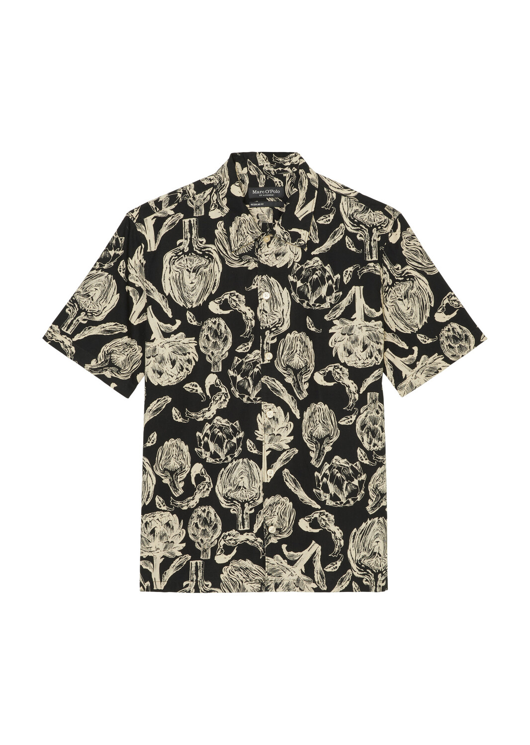 

Рубашка Marc O'Polo regular, мульти/черный