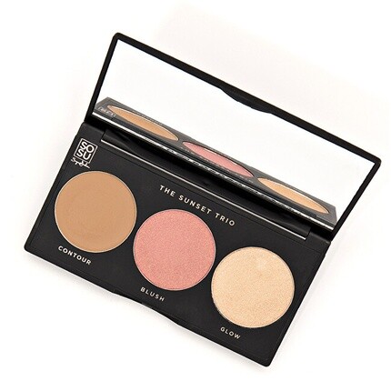 

Палетка для лица The Sunset Trio 6,78 г Sosu Cosmetics