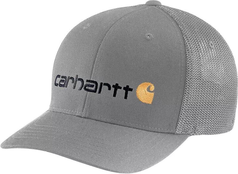 

Мужская кепка Carhartt из плотной ткани с сетчатой ​​спинкой и логотипом