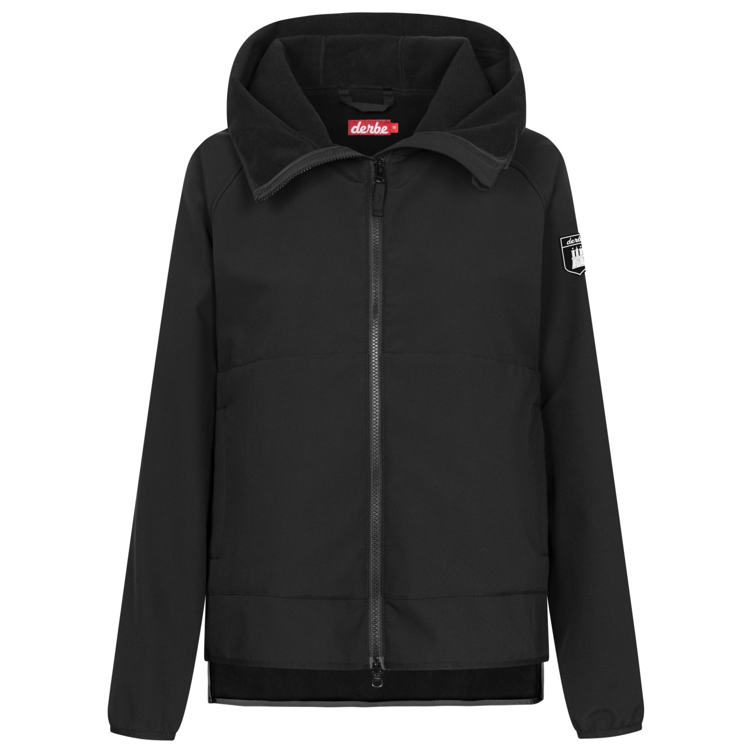 

Куртка из софтшелла Derbe Women's Peutby, цвет Black/Black