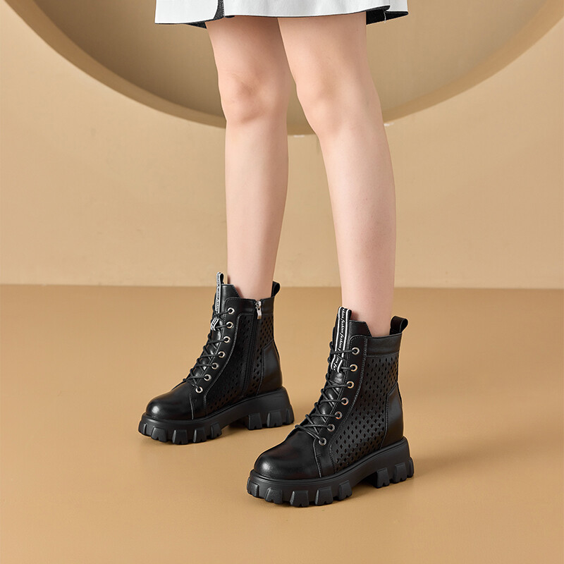 

Ботинки Martin Boot женские Nrdrofficial, цвет Skeleton black
