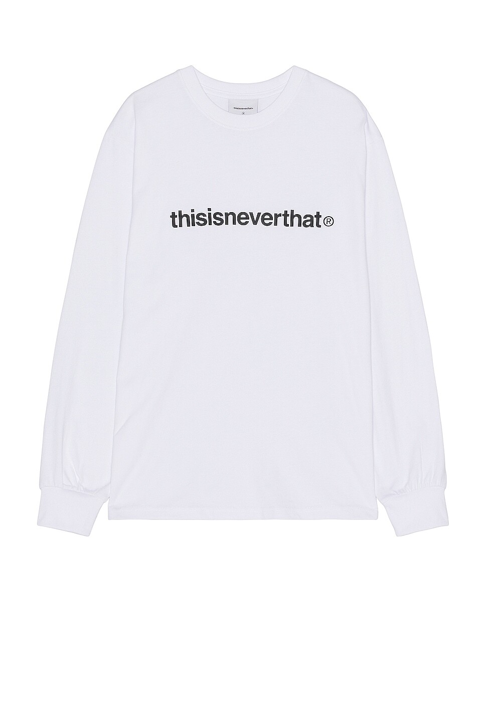 

Толстовка Thisisneverthat T-Logo Long Sleeve Tee, белый