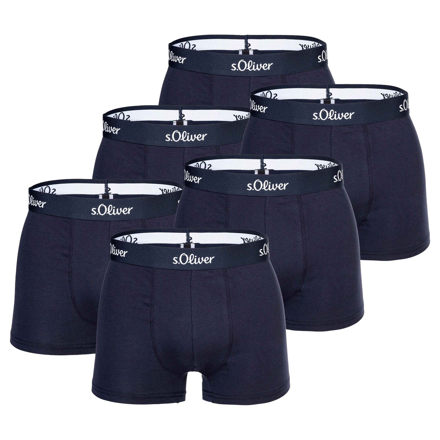 

Боксеры S Oliver Boxershort 6 шт, морской