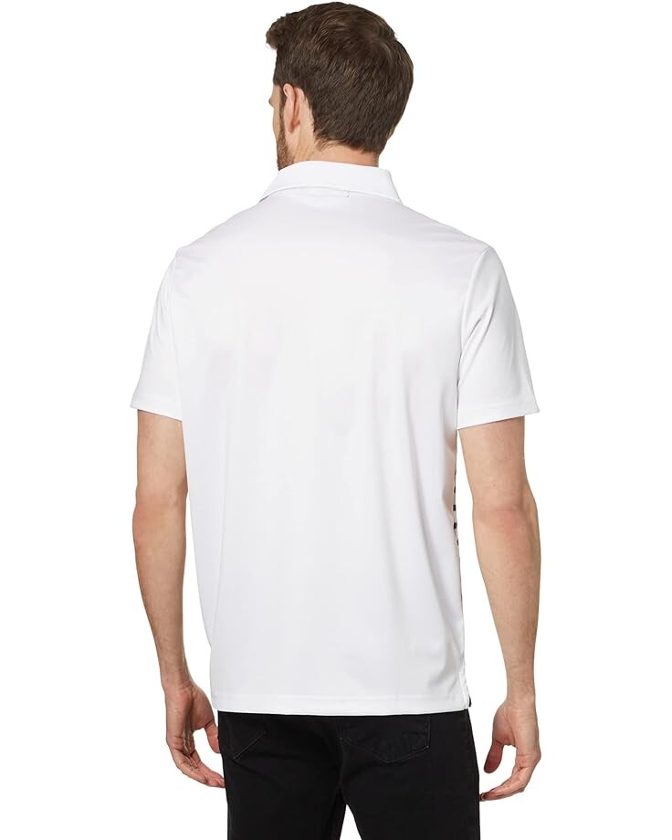 

Поло U.S. POLO ASSN. Horizontal Fade Stripe Knit Polo Shirt, белый