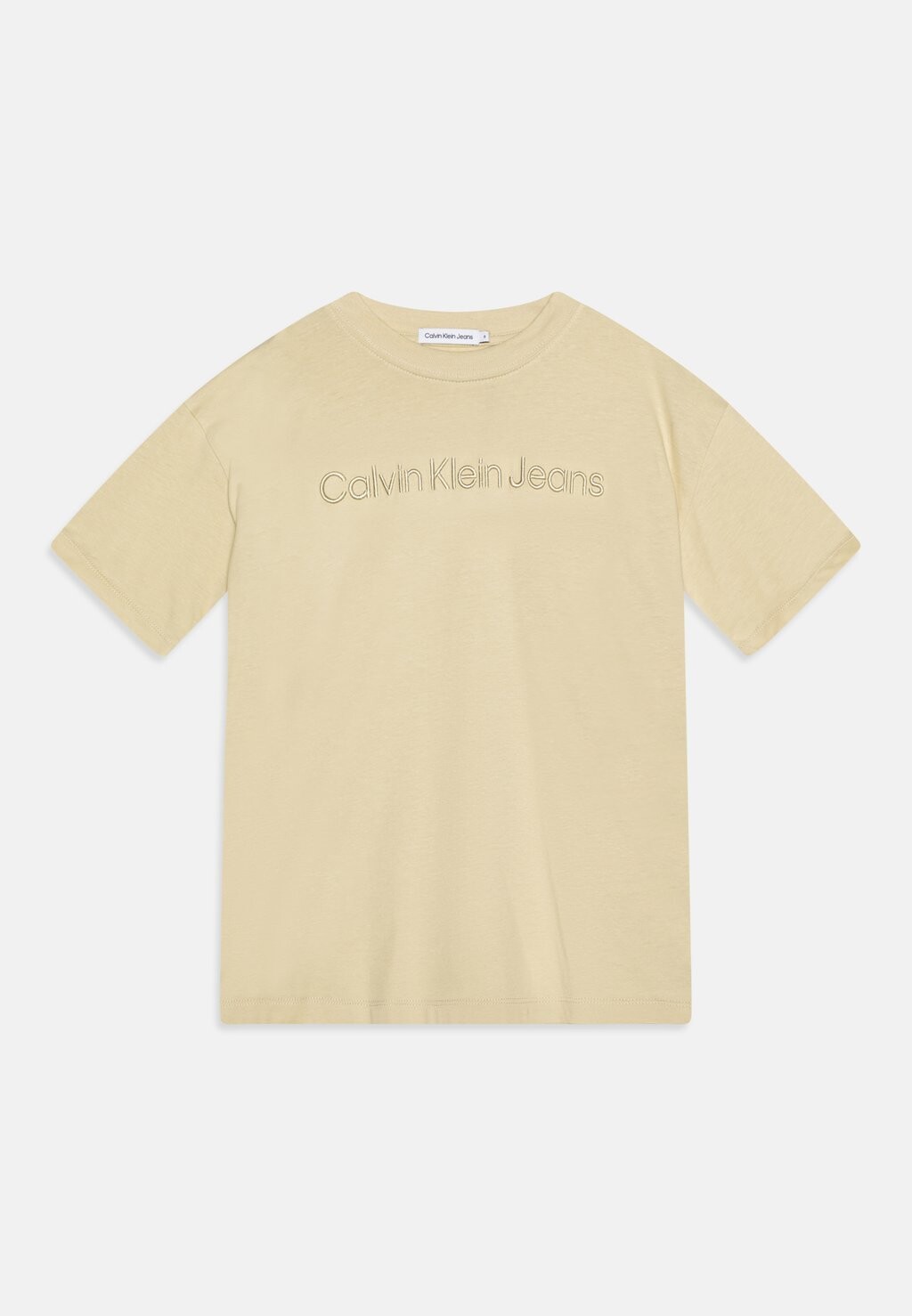 

Футболка с принтом 3D RAISED Calvin Klein Jeans, цвет green haze