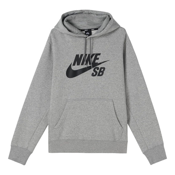 Толстовка Nike Skateboard Series Athleisure Casual Sports Pullover Gray, серый