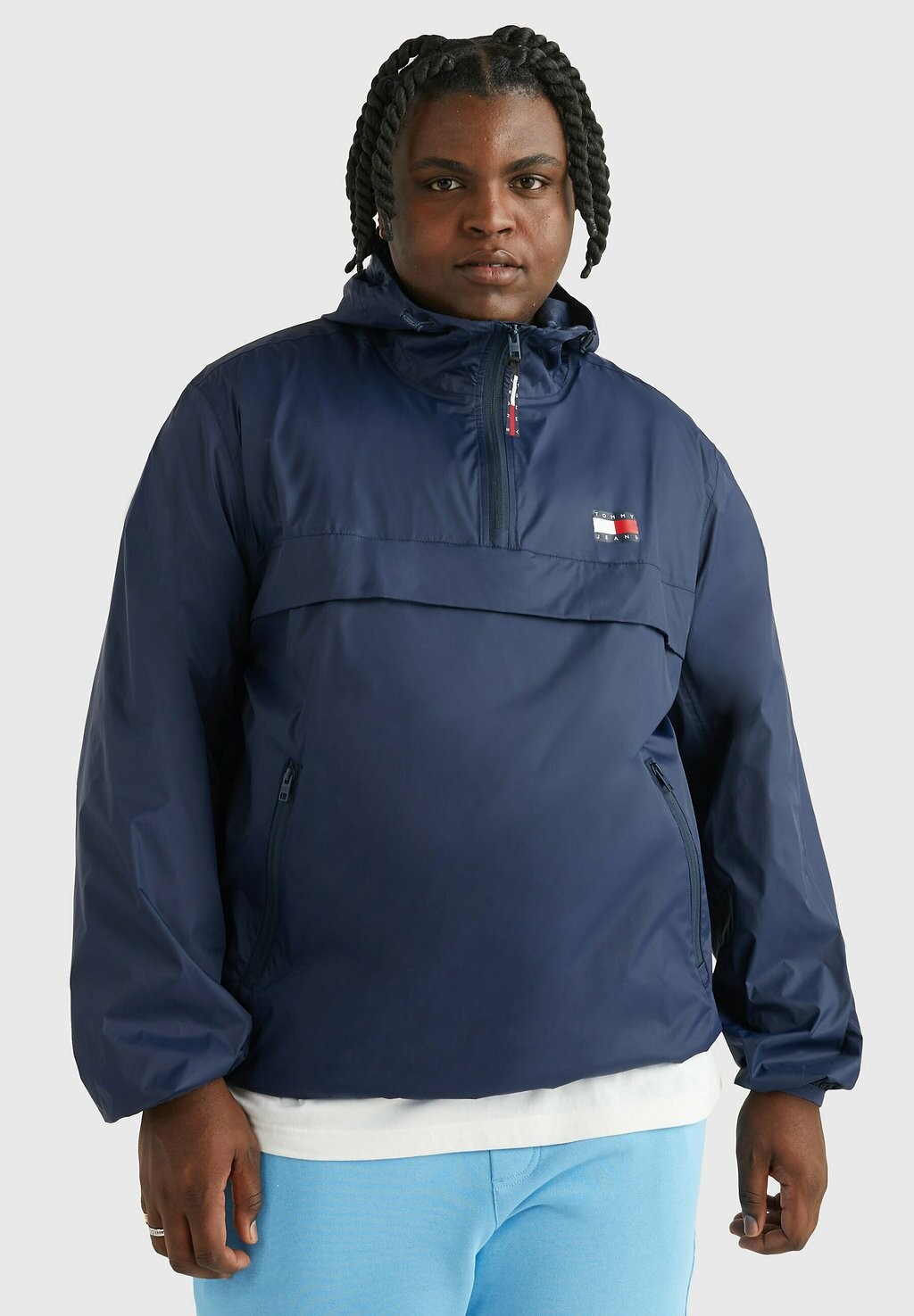 

Ветровка Tommy Jeans by Tommy Hilfiger, синий