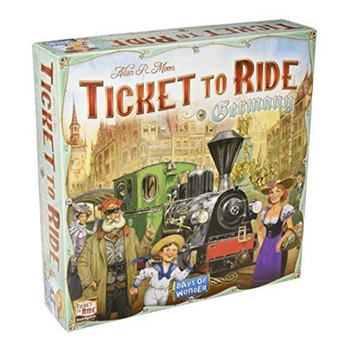 Настольная игра Ticket To Ride: Germany Days of Wonder ticket to ride игра рельсы и паруса days of wonder