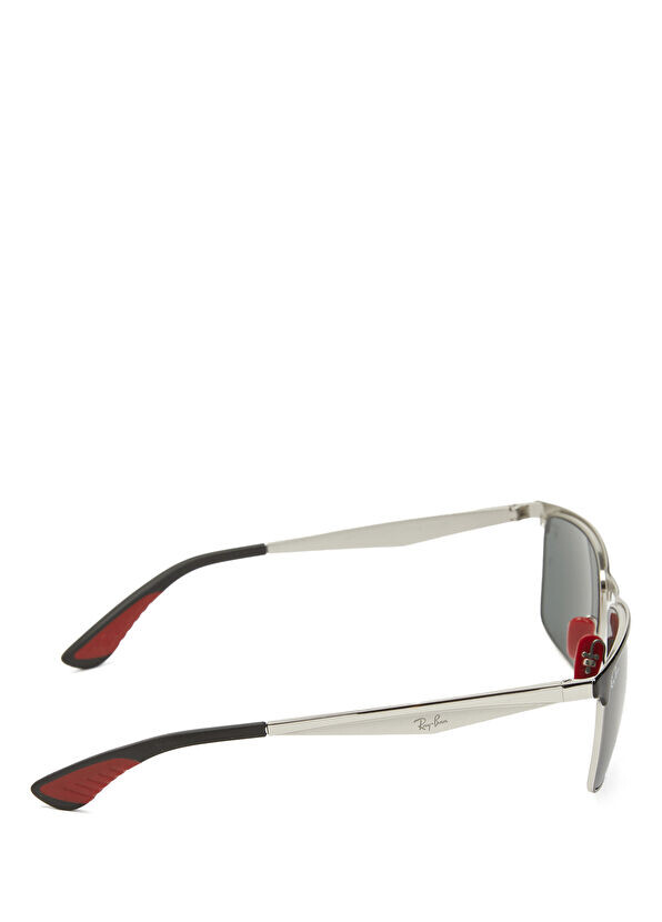 

Солнцезащитные очки Scuderia серебристого цвета Ray-Ban, черный