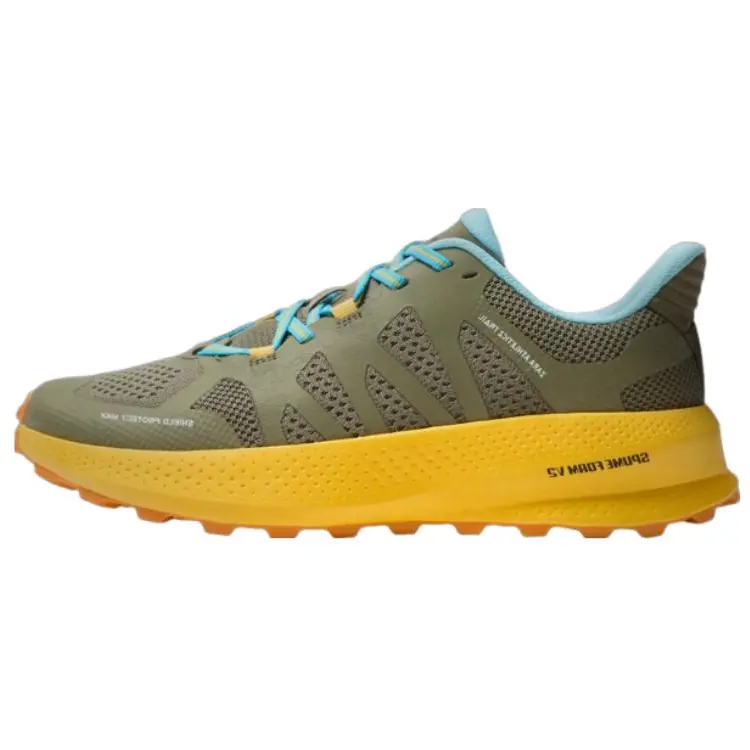 

Кроссовки ZARA Lifestyle Shoes Men Low-top Lake Green, цвет Lake Green