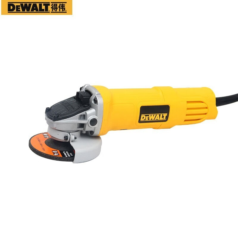 Угловая шлифовальная машина Dewalt, 850 Вт, машина для резки и полировки, электрическая шлифовальная машина, 100 мм, задний переключатель DWE8200T