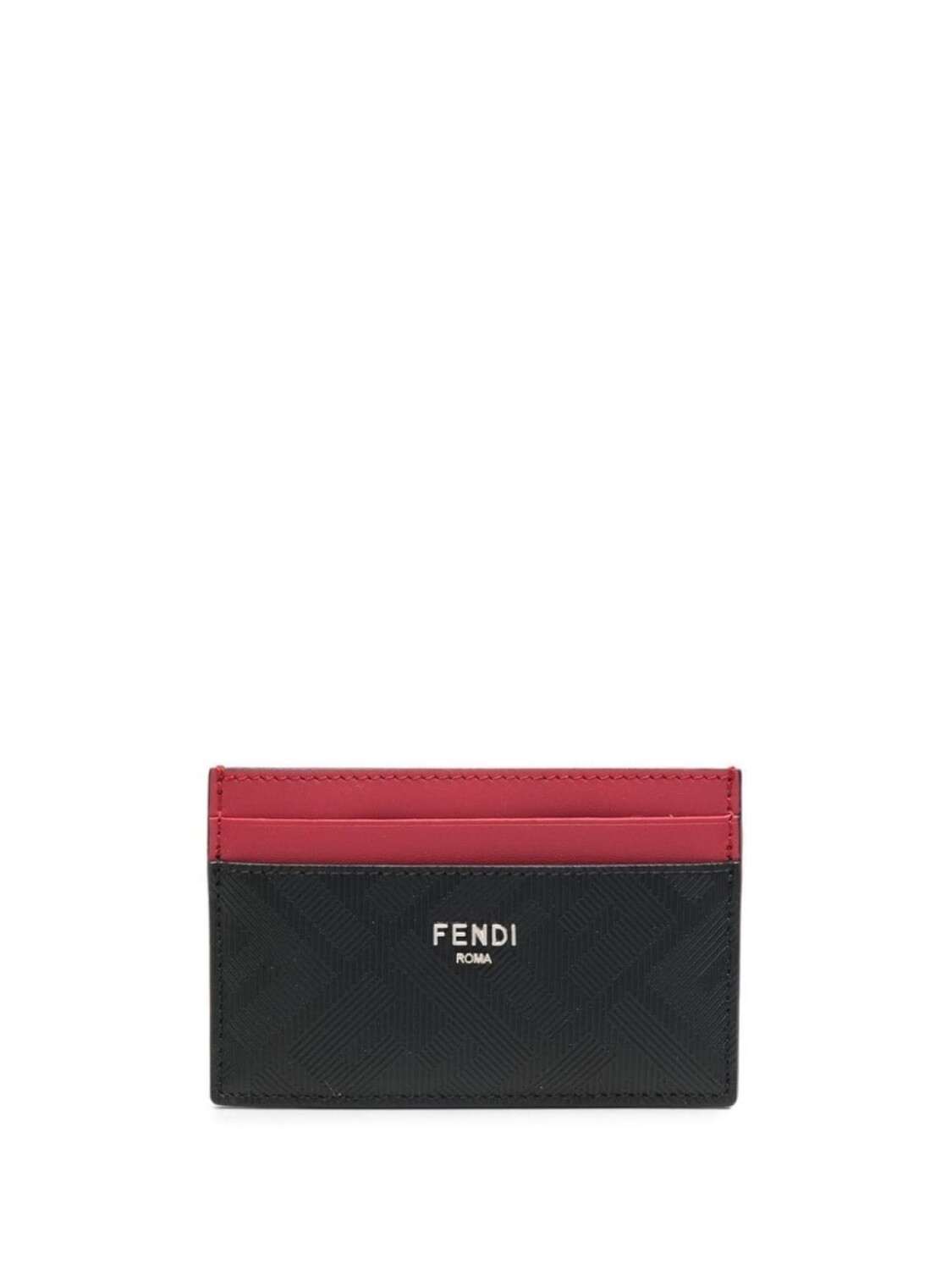 

FENDI картхолдер с логотипом, черный