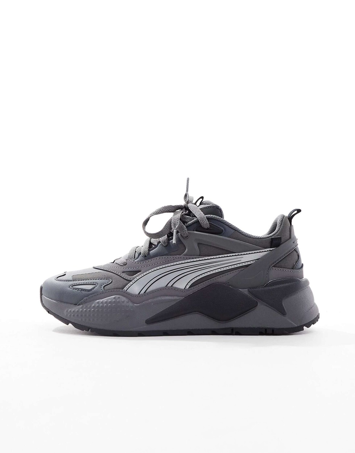 

Темно-серые светоотражающие кроссовки Puma RS-X Efekt, Серый