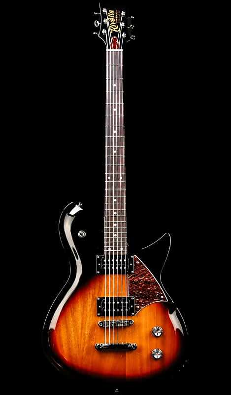цена Электрогитара Rivolta Mondo Combinata Baritone Chambered Mahogany Body Set Mahogany Neck 6-String Electric Guitar w/Premium Soft Case