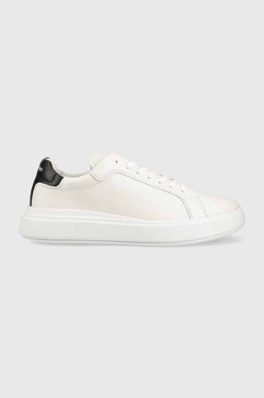 

Кожаные кроссовки LOW TOP LACE UP LTH Calvin Klein, белый