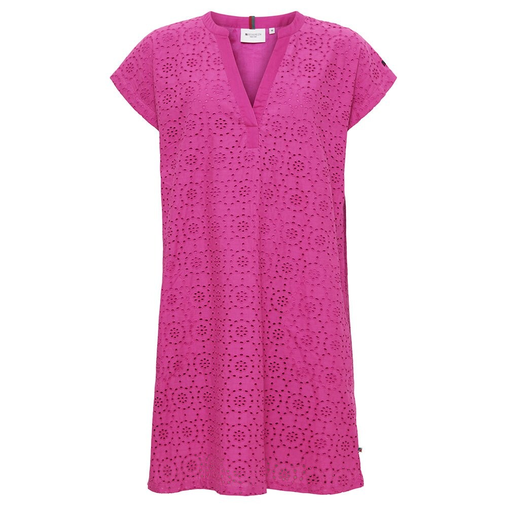 

Платье миди Redgreen Dot Short Sleeve, розовый