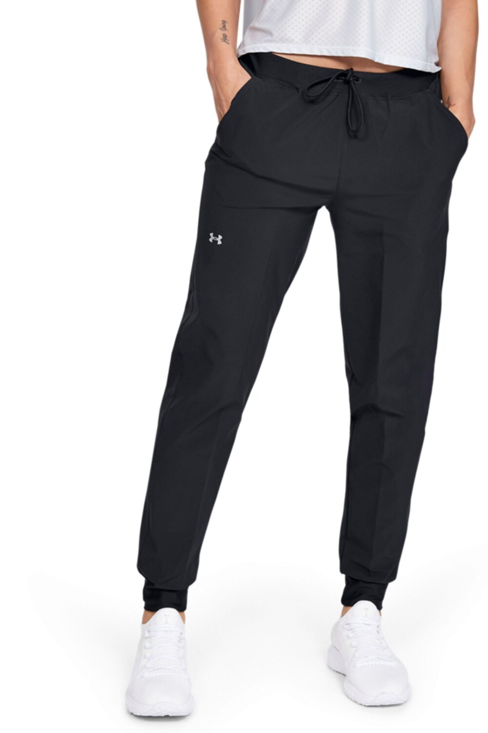 

Спортивные брюки из ткани Under Armour, черный