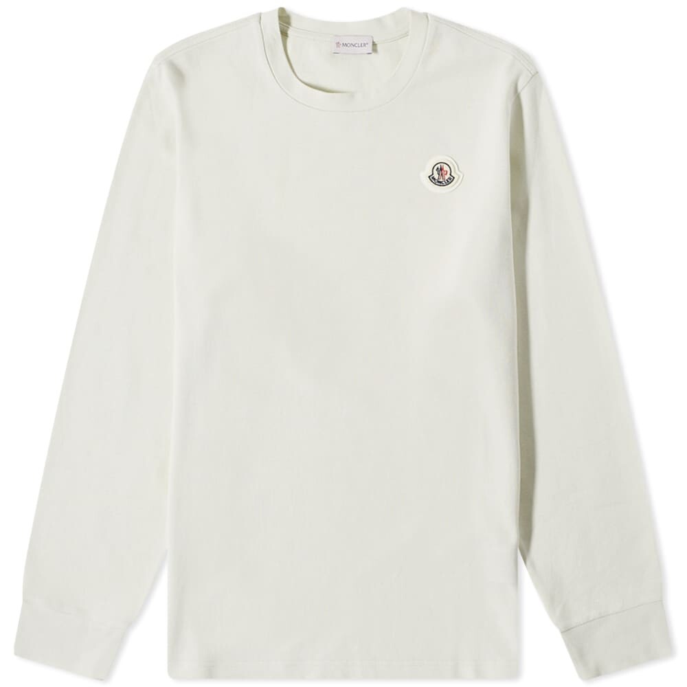 

Футболка с длинным рукавом и логотипом Moncler