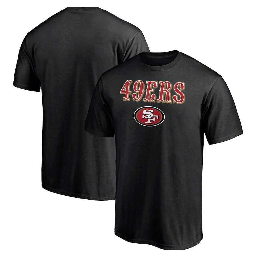 

Футболка с коротким рукавом Fanatics Branded San Francisco 49Ers, черный