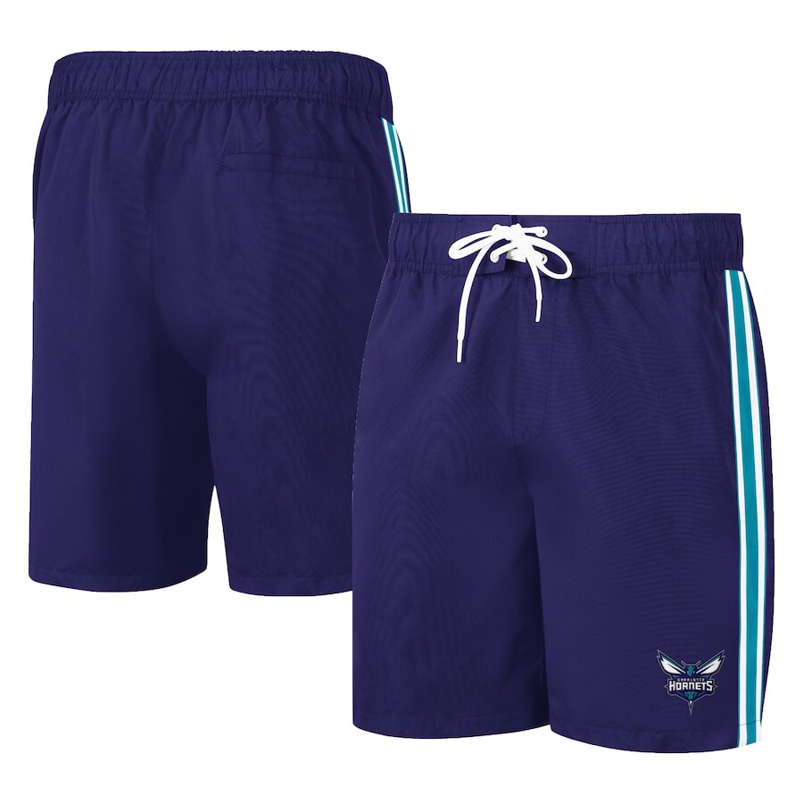 

Пляжные шорты G-III Sports by Carl Banks Charlotte Hornets, фиолетовый