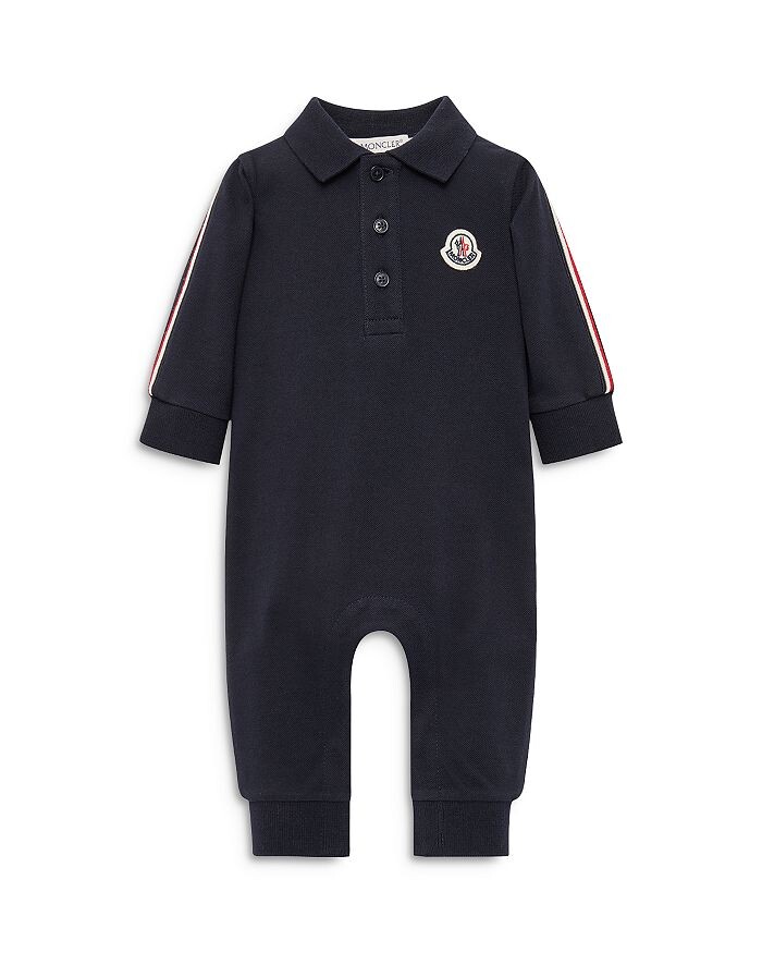 

Moncler Комбинезон из хлопковой смеси для мальчиков с тесьмой - для малышей, синий