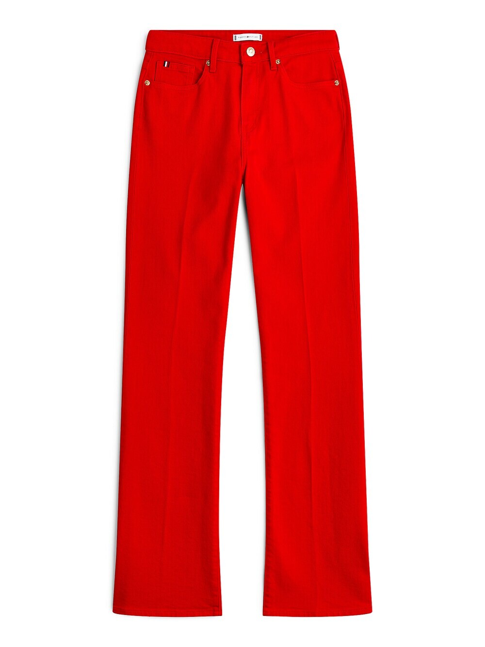 

Джинсы с загрузочным кроем Tommy Hilfiger, красный