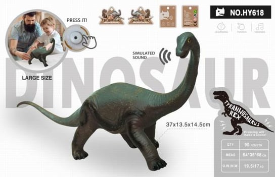 Динозавр со звуком Maksik игрушка хваталка 1toy динозавр со звуком 44 см