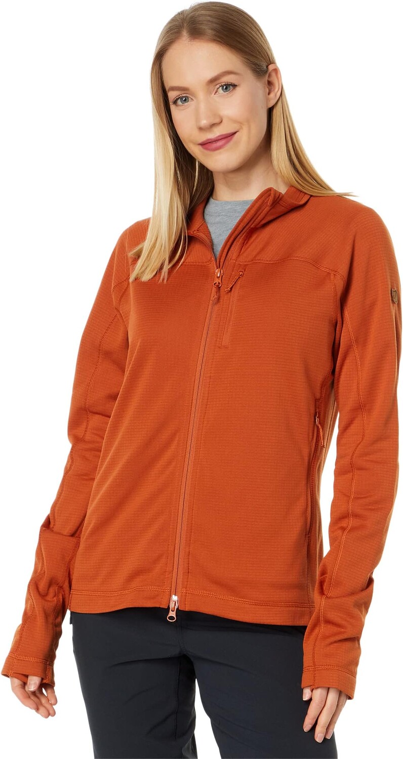 

Куртка Abisko Lite Fleece Jacket Fjällräven, цвет Terracotta Brown