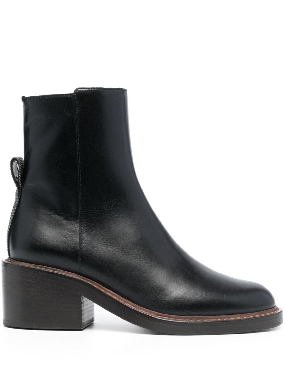 

Brunello Cucinelli ботильоны со стразами, черный