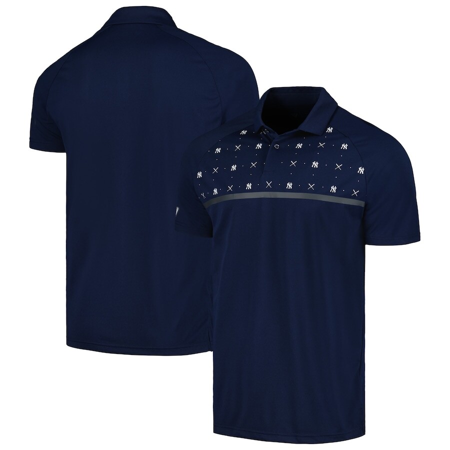 

Поло с коротким рукавом Levelwear New York Yankees, нави