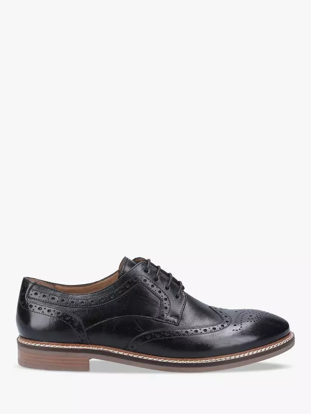 

Броги Hush Puppies Bryson Leather, черный