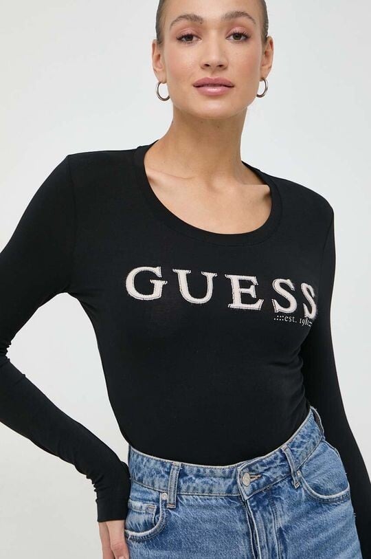 

Рубашка с длинным рукавом Guess, черный