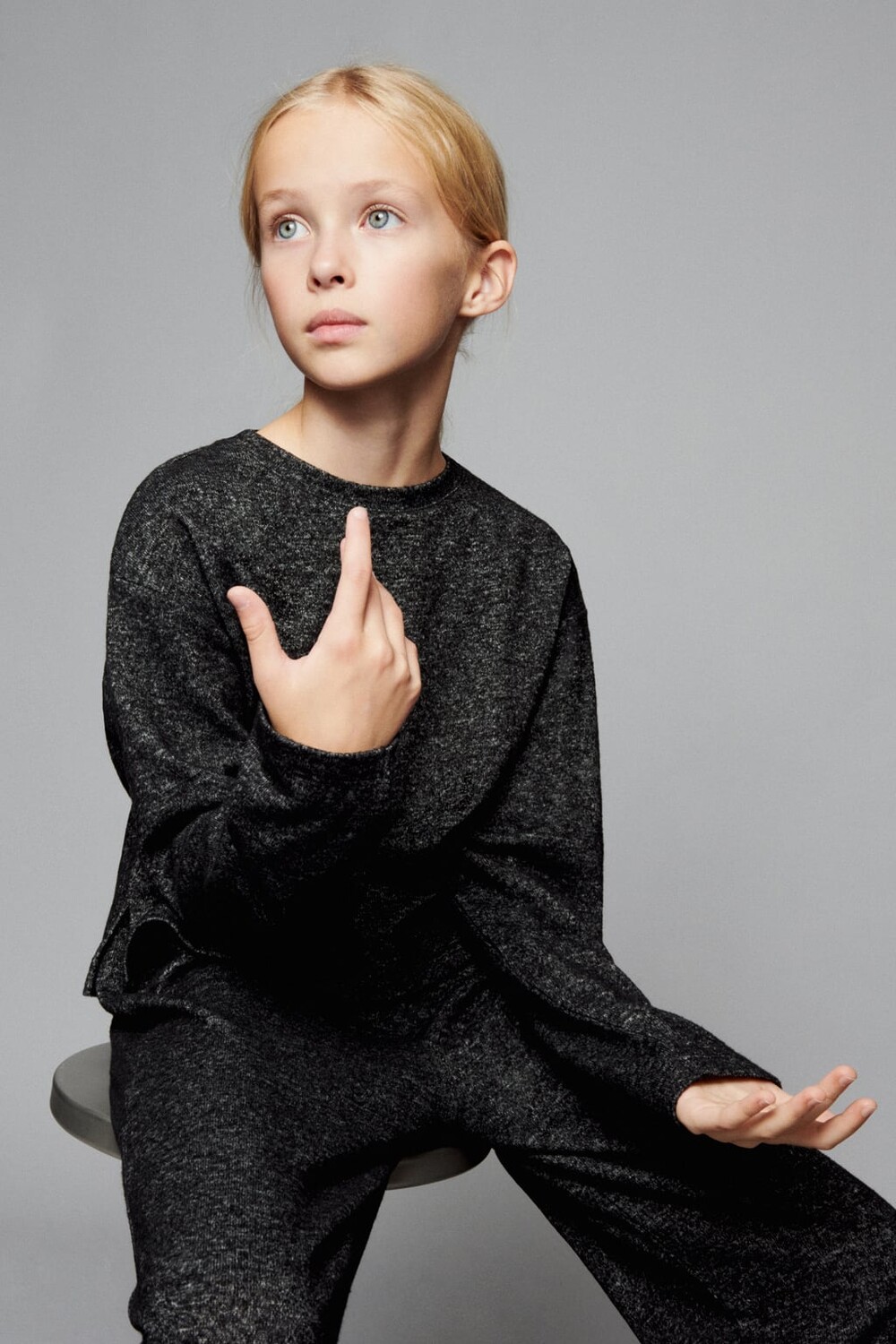 

Комбинезон soft touch ZARA, темно-антрацитовый