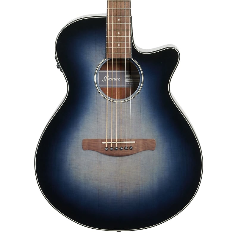 цена Акустическая гитара Ibanez AEG50 Acoustic-Electric Guitar, Indigo Blue Burst