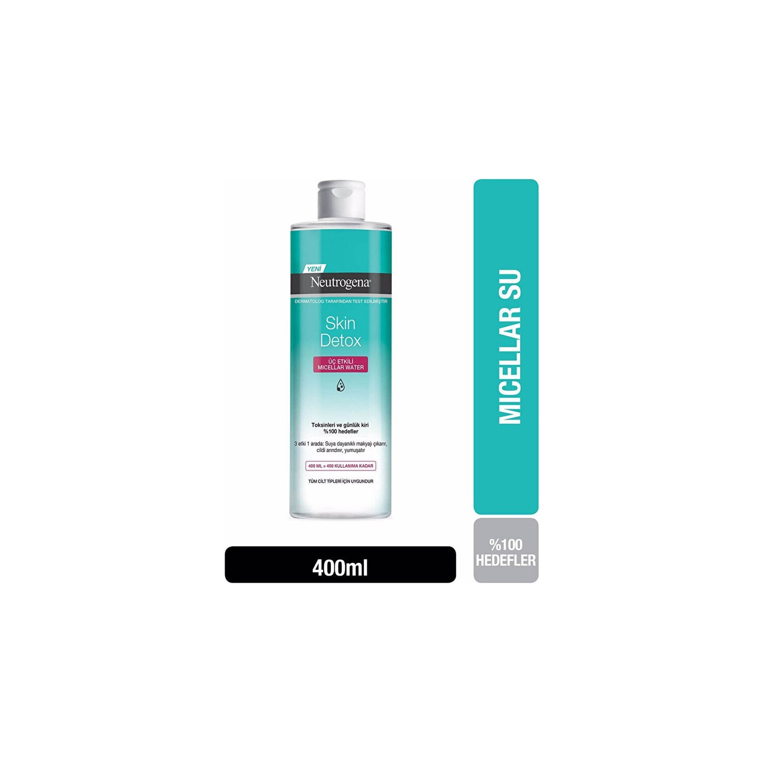 

Смывка для снятия макияжа Hydro Boost Tip Micellar 400 мл