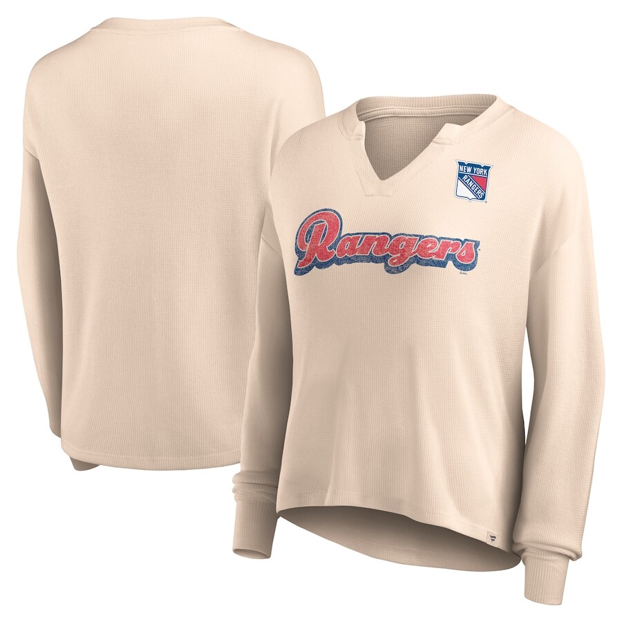 

Футболка с длинным рукавом Fanatics Branded New York Rangers, серый