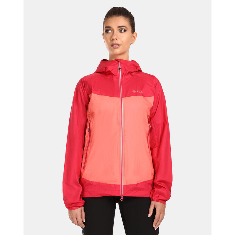 Куртка женская непромокаемая KILPI HURRICANE-W, цвет rosa