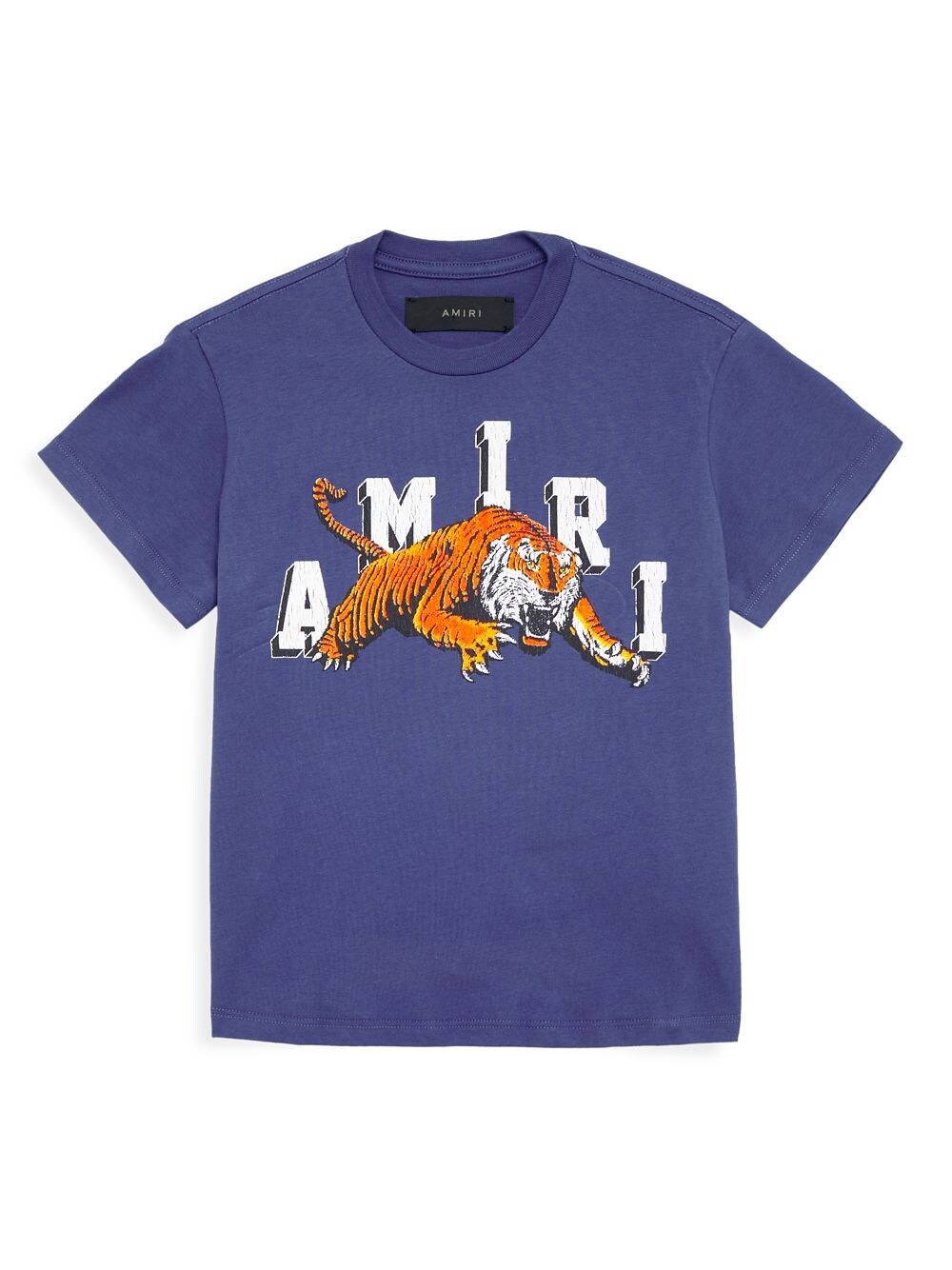 

Футболка Little Kid's и Kid's в винтажном стиле с изображением тигра Amiri, зеленый