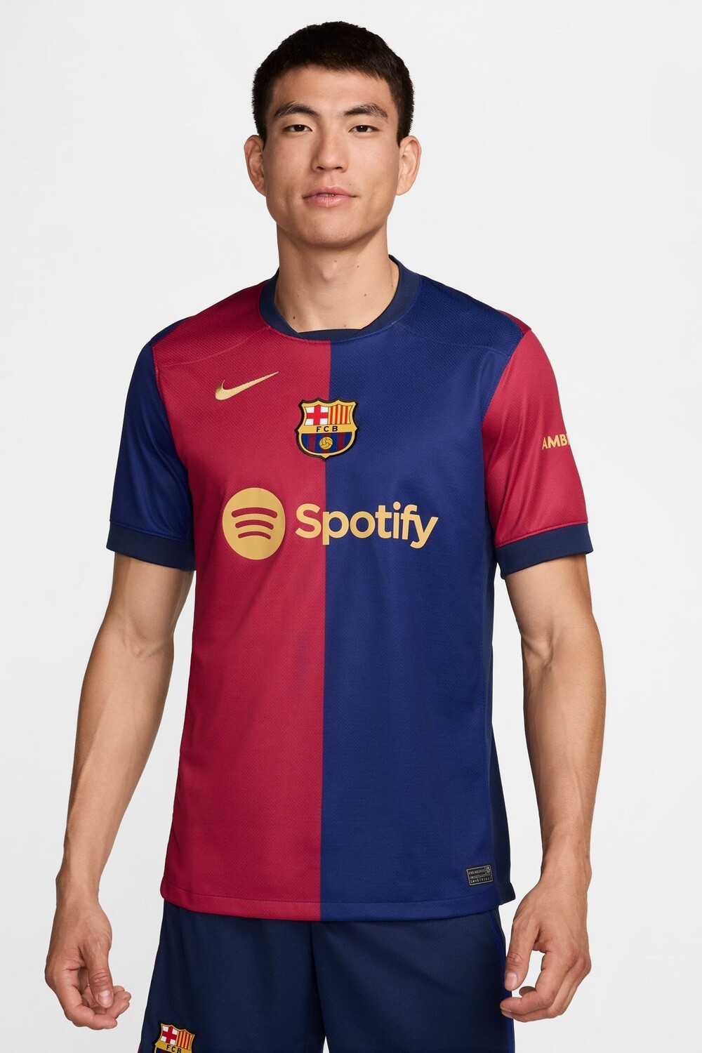 

Футболка домашнего стадиона ФК Барселона 24/25 Nike, синий