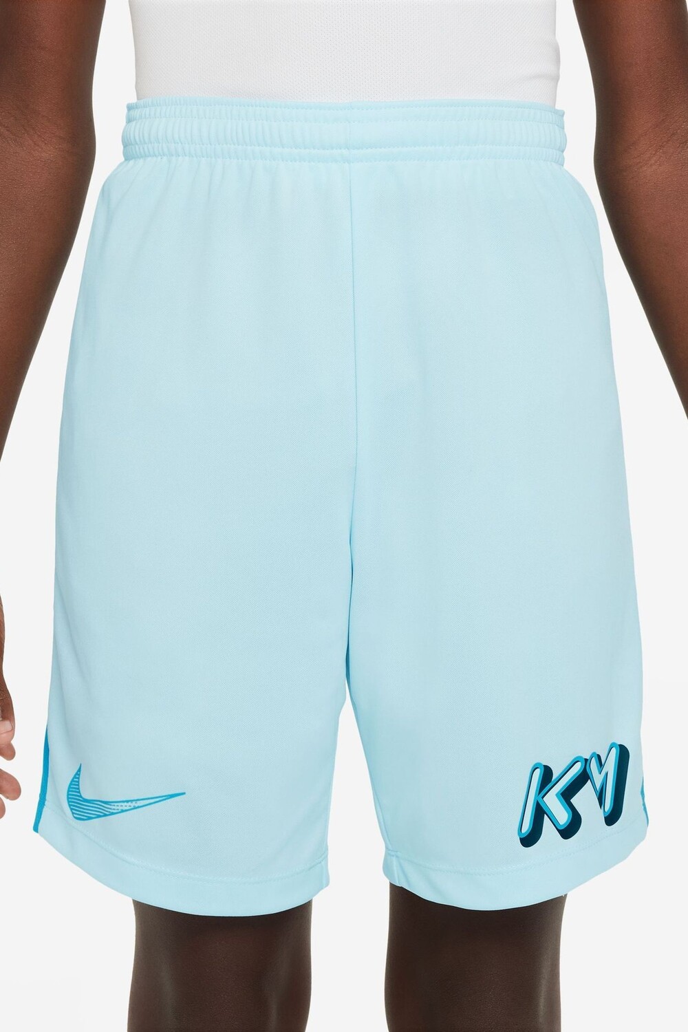 

Dri Fit академия шорты для тренировок Кайлиан Мбаппе Nike, синий
