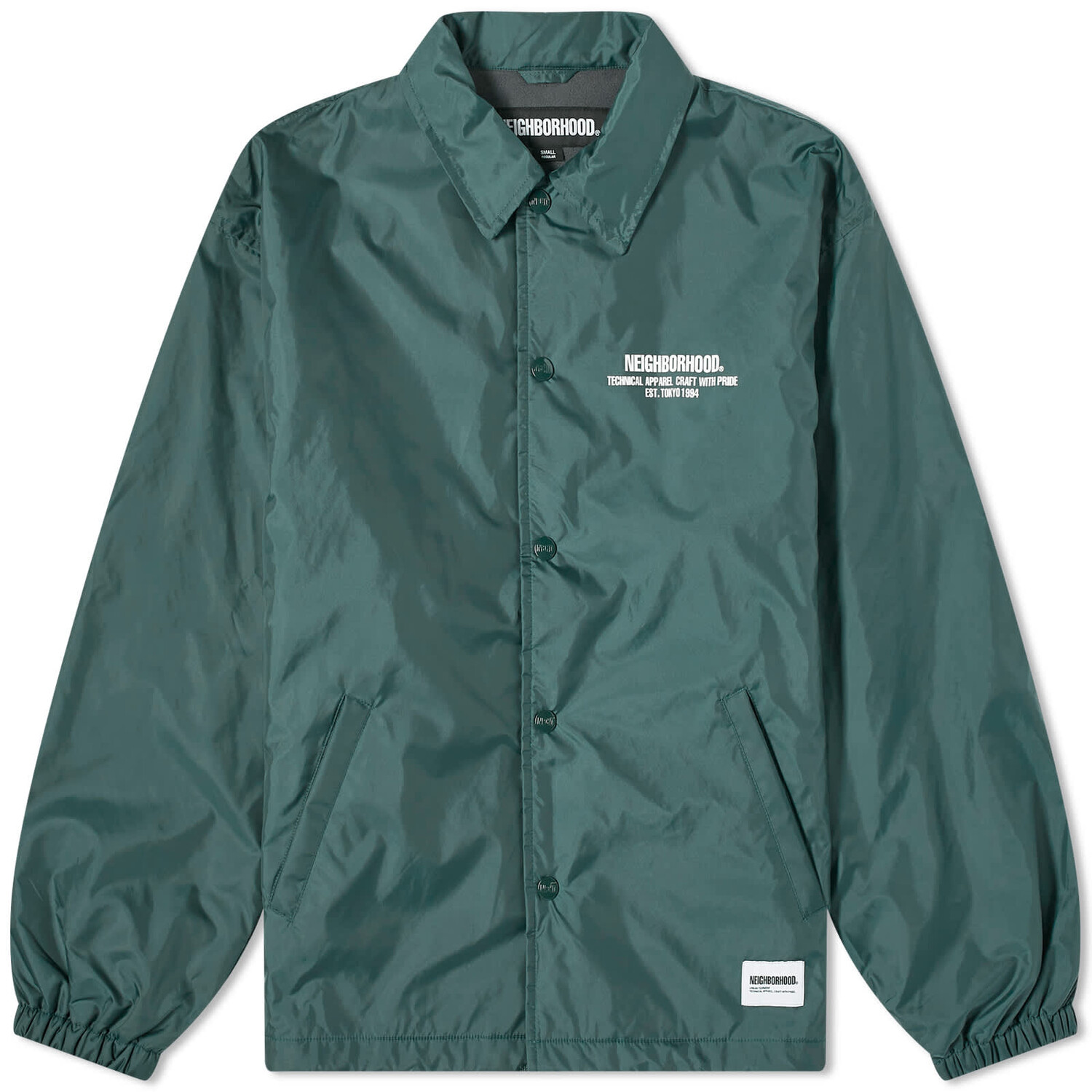 

Куртка Neighborhood Windbreaker Coach, зеленый