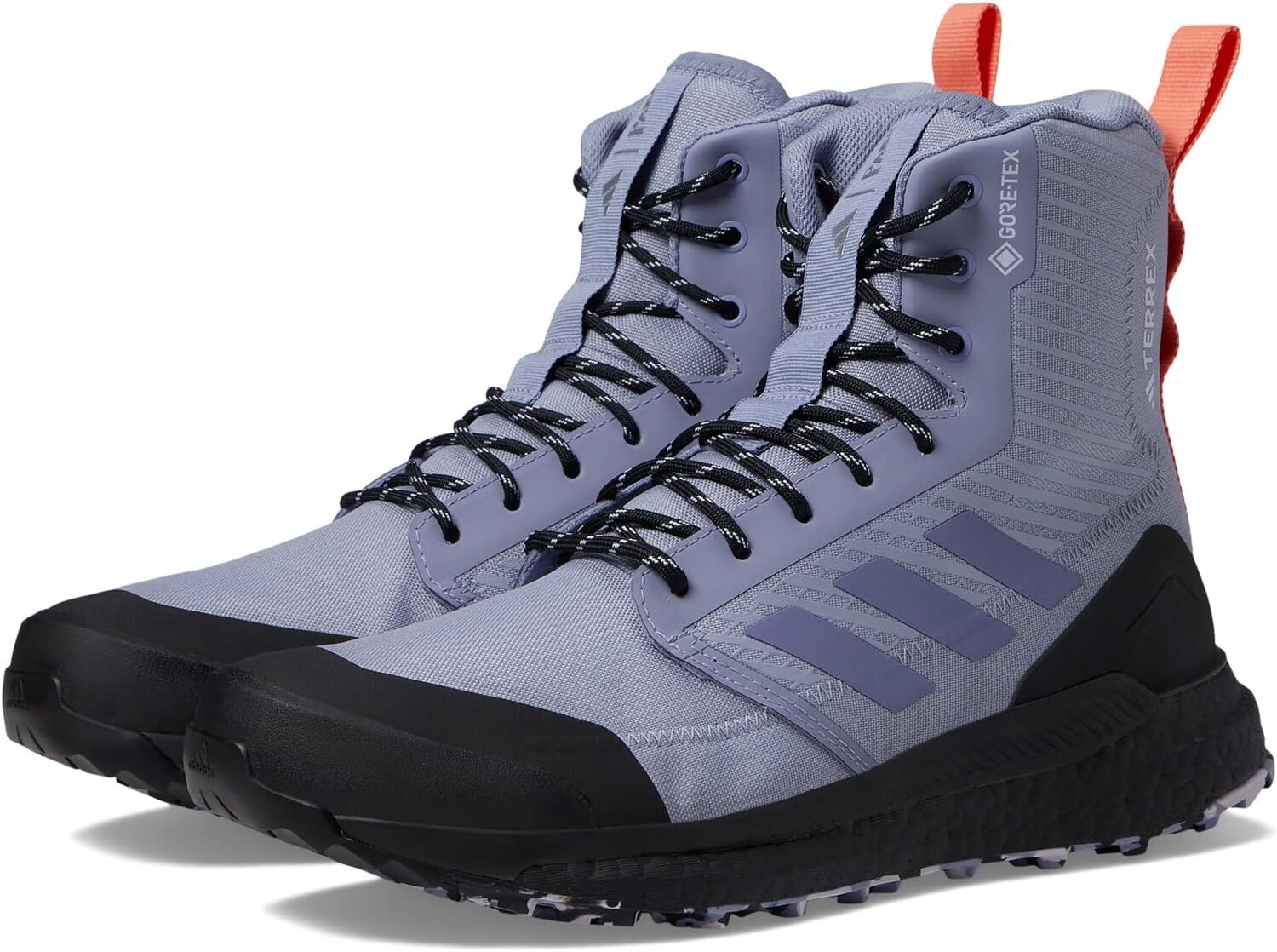 

Походная обувь Terrex Free Hiker XPL GORE-TEX Parley adidas, цвет Silver Violet/Silver Violet/Black