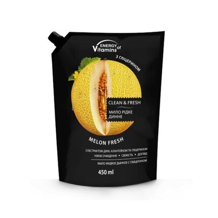 

Жидкое мыло Energy of витамины Melon Fresh, 450 мл, сменная упаковка Energy Of Vitamins