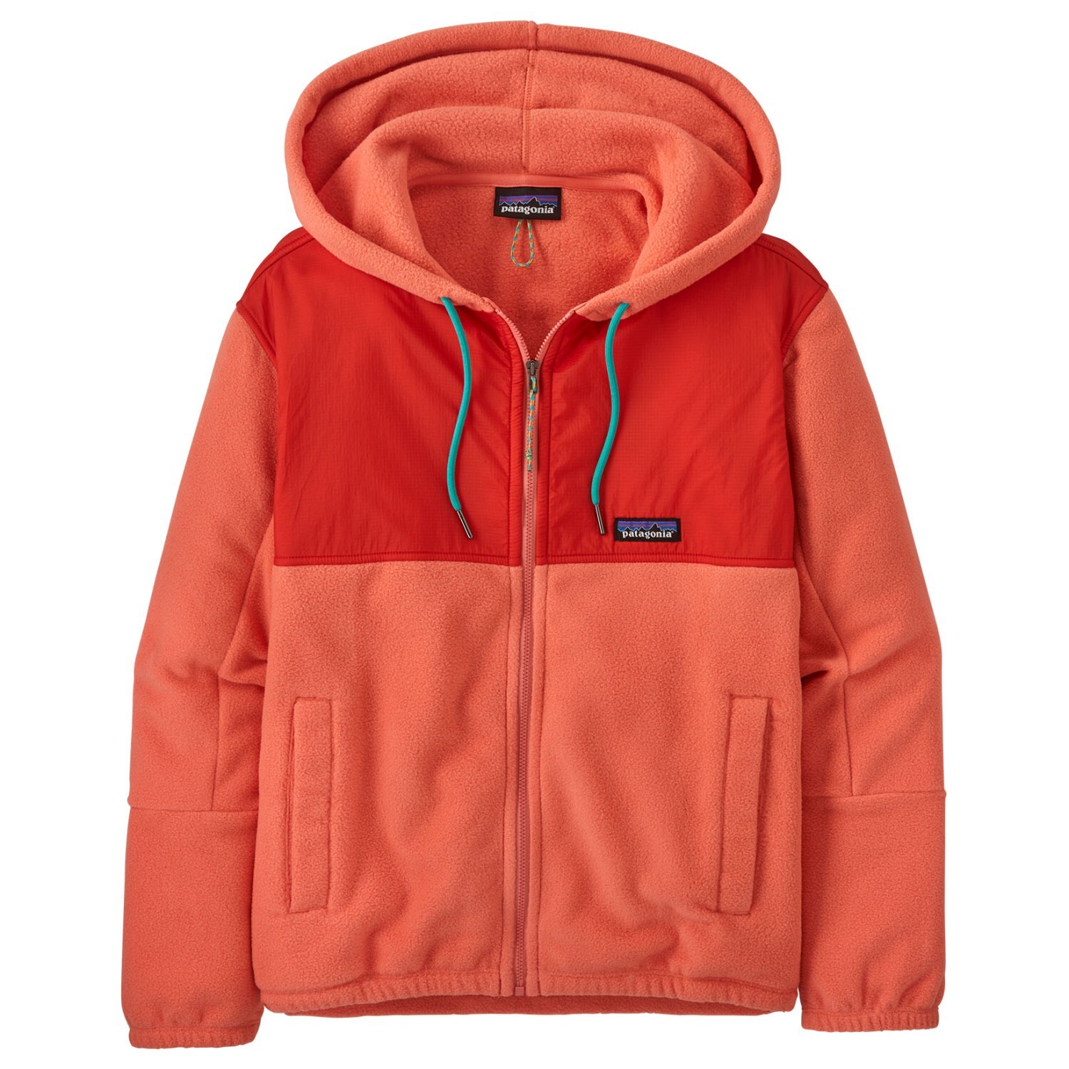 Флисовая жилетка Patagonia Women's Microdini Hoody, цвет Coho Coral