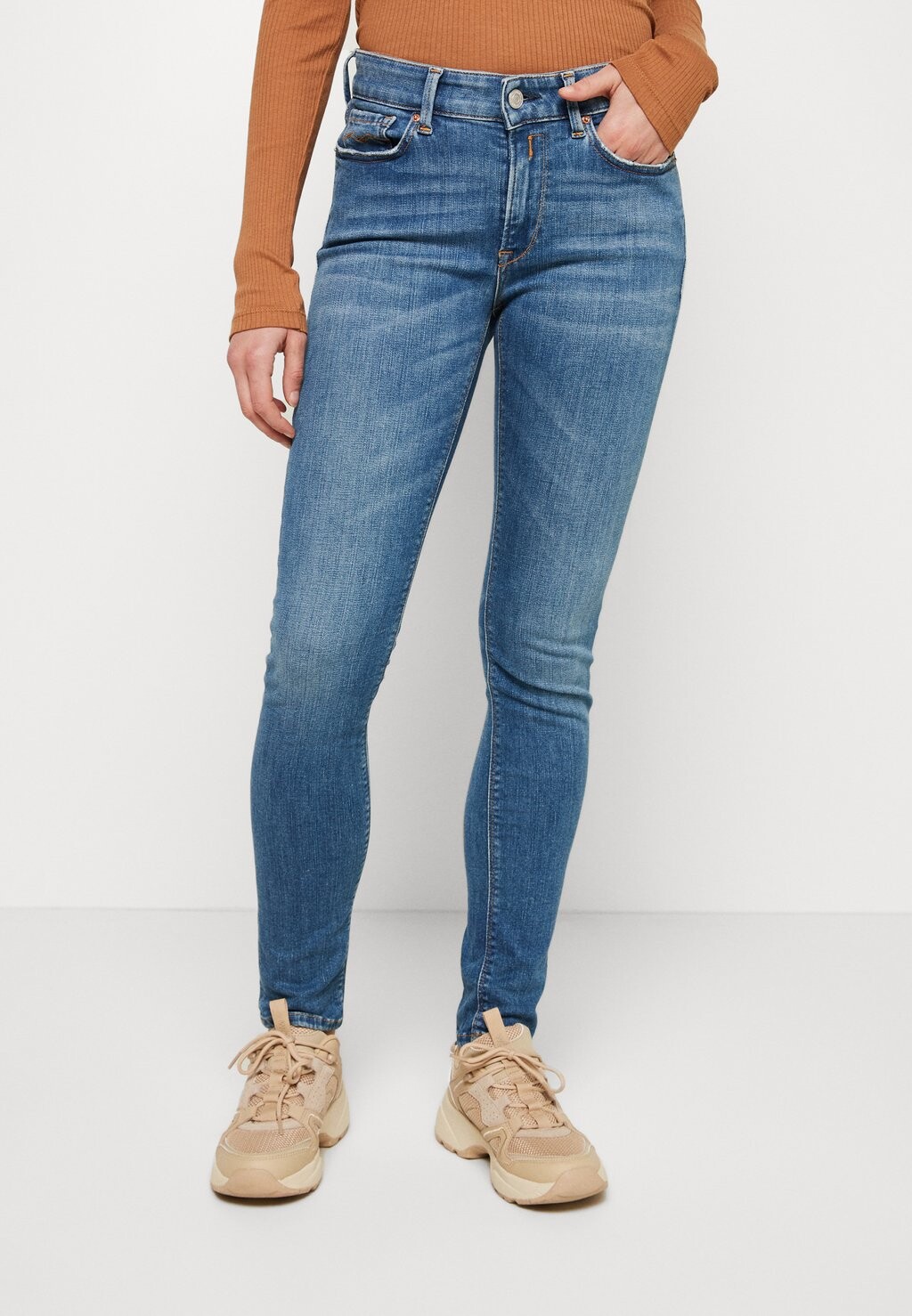 

Джинсы Skinny Fit Replay, синий